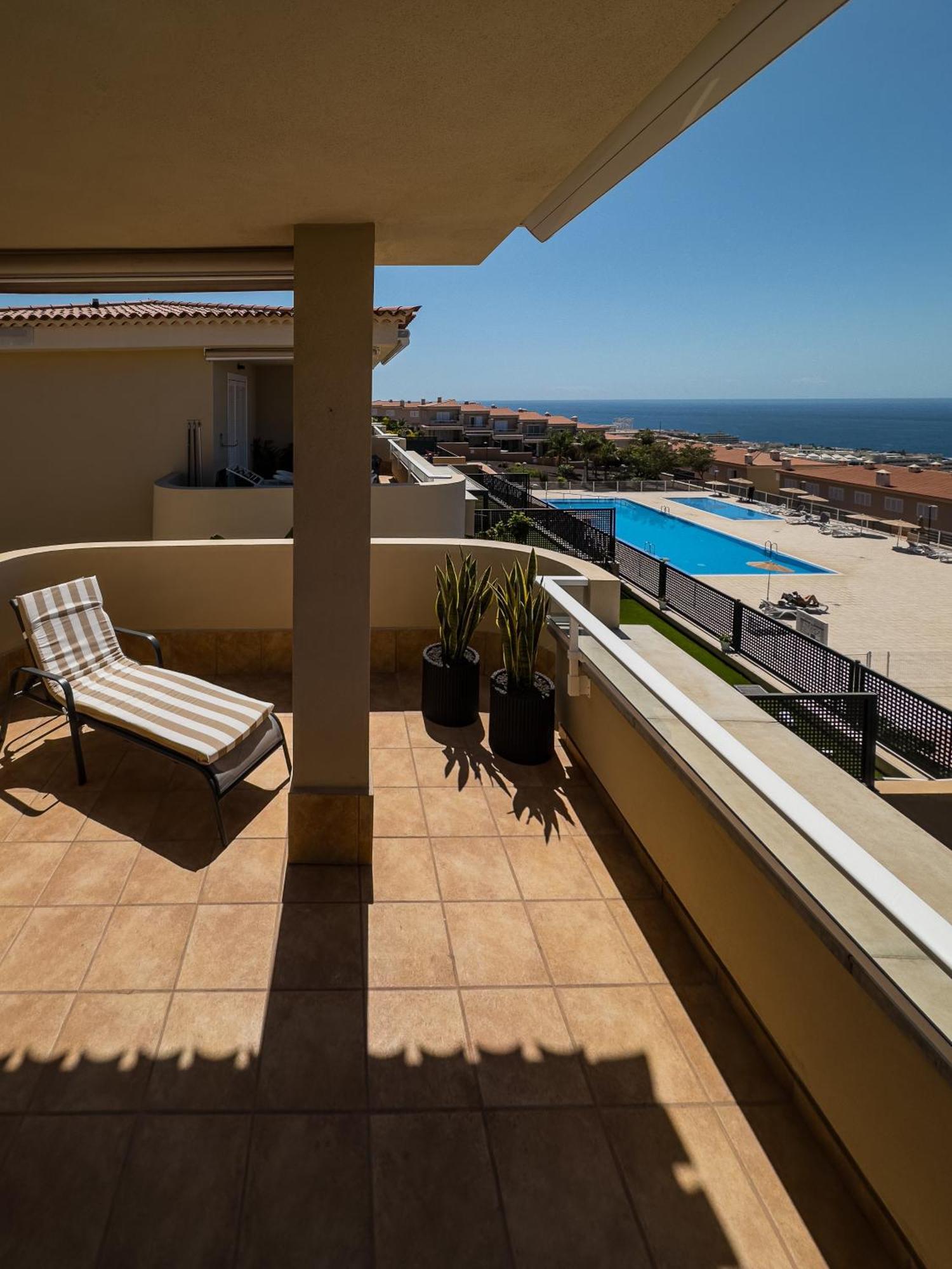 Luna - Ac, 2 Pools, Panoramic Ocean, Private Garage, Fibre Net Puerto de Santiago  Extérieur photo